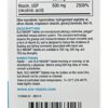 Frasco Slo-Niacin vitamina B3 para salud cardiovascular y energía