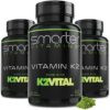 Frasco frontal de Smarter Vitamin K2 MK7 100 mcg