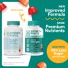 Frasco SmartyPants multivitaminas prenatales sabor fresa naranja limonada