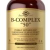 Frasco Solgar B-Complex 50 con 250 cápsulas vegetales veganas