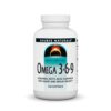 Frasco source naturals omega 3-6-9 120 cápsulas blandas