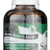Etiqueta spray saúco Sambucus Nature's Answer para sistema inmune