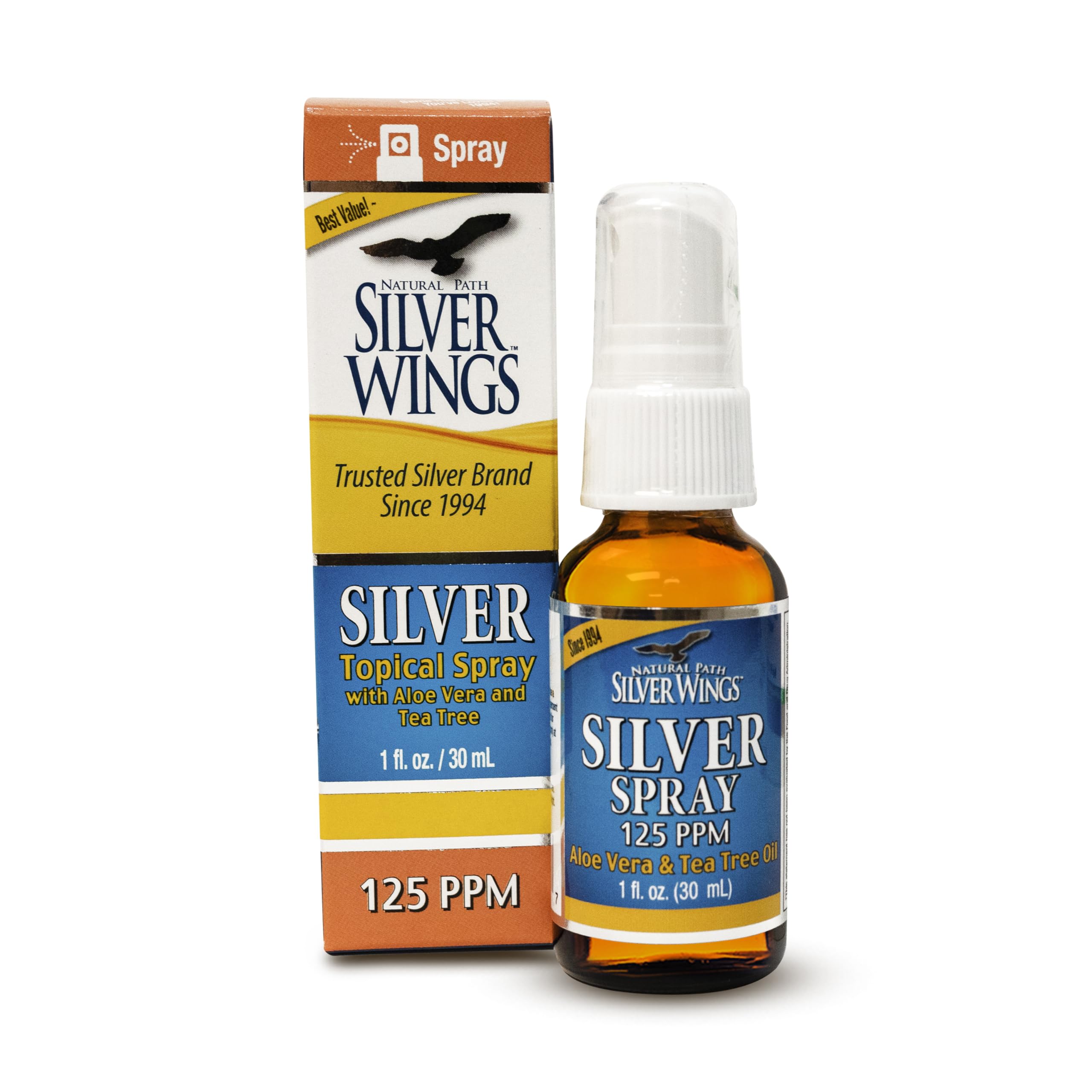 Colloidal Silver, 125 ppm