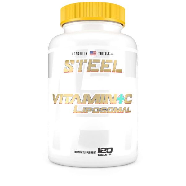 Frasco Steel Supplements Vitamina C Liposomal 120 tabletas