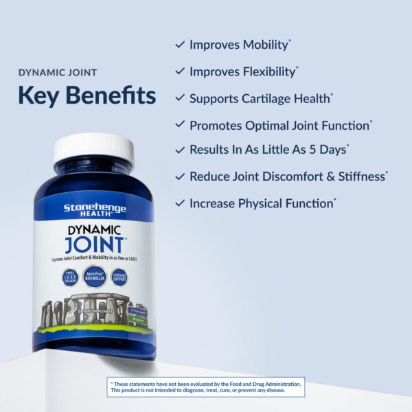 frasco stonehenge health suplemento dynamic joint