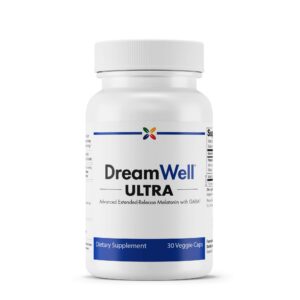frasco stop aging now dreamwell ultra melatonina gaba 30vcaps