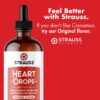 Frasco Strauss Naturals suplementación natural para salud cardiovascular