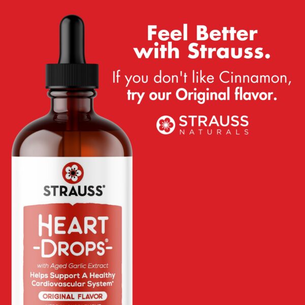 Frasco Strauss Naturals suplementación natural para salud cardiovascular