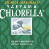 Frasco superalimento Source Naturals Chlorella Yaeyama 600 tabletas