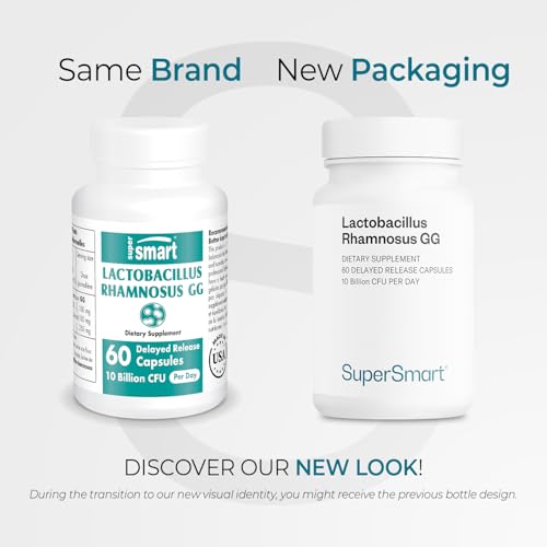 Frasco Supersmart Lactobacillus rhamnosus GG cápsulas gastro resistentes