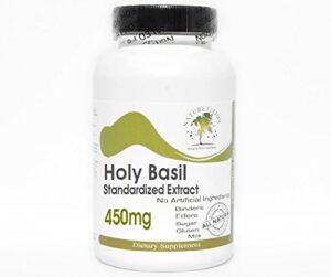 Version 1.0.0 Extracto estandarizado de albahaca santa Naturetition 450mg 100 cápsulas