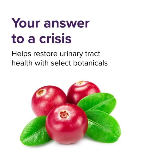 Detalle del frasco suplemento salud urinaria U.T. Vibrance