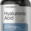 Frasco de suplemento ácido hialurónico Horbäach