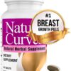 Frasco suplemento aumento de senos Natural Curves 60 cápsulas