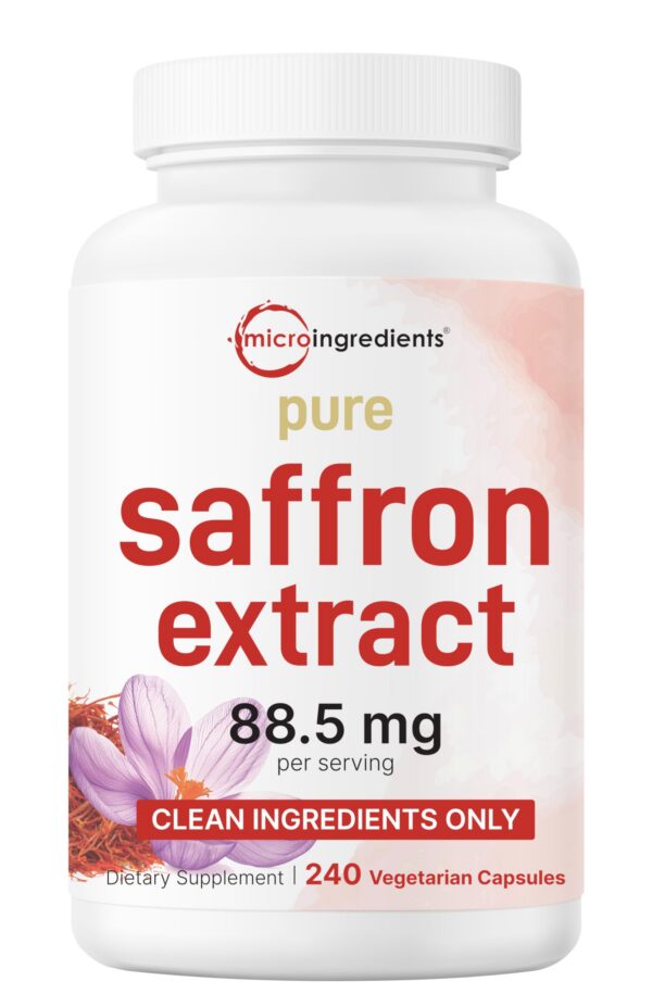 Version 1.0.0 frasco suplemento azafrán puro 240 cápsulas Micro Ingredients