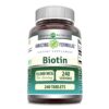 Frasco suplemento biotina Amazing Formulas 10000mcg