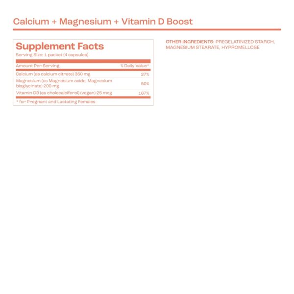 Version 1.0.0 Frasco de suplemento bird&be calcio magnesio vitamina d
