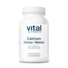 Frasco de suplemento Vital Nutrients calcio 150mg 100 cápsulas