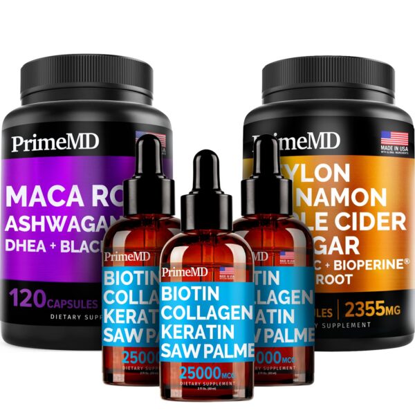 Version 1.0.0 Frasco suplemento canela de ceilán PrimeMD cápsulas para salud