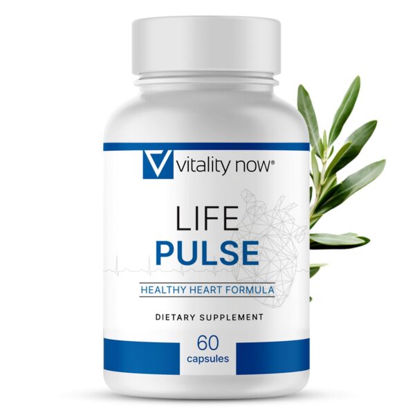 Version 1.0.0 Frasco de suplemento cardíaco Life Pulse Vitality Now