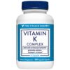 Frasco suplemento Complejo de Vitamina K The Vitamin Shoppe