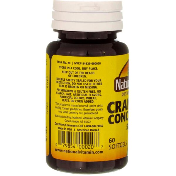 Paquete doble Nature's Blend arándano 500mg