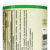 Frasco de suplemento cúrcuma 500mg complejo curcumina 120 cápsulas veganas