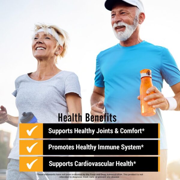 Frasco suplemento cúrcuma máxima absorción con BioPerine