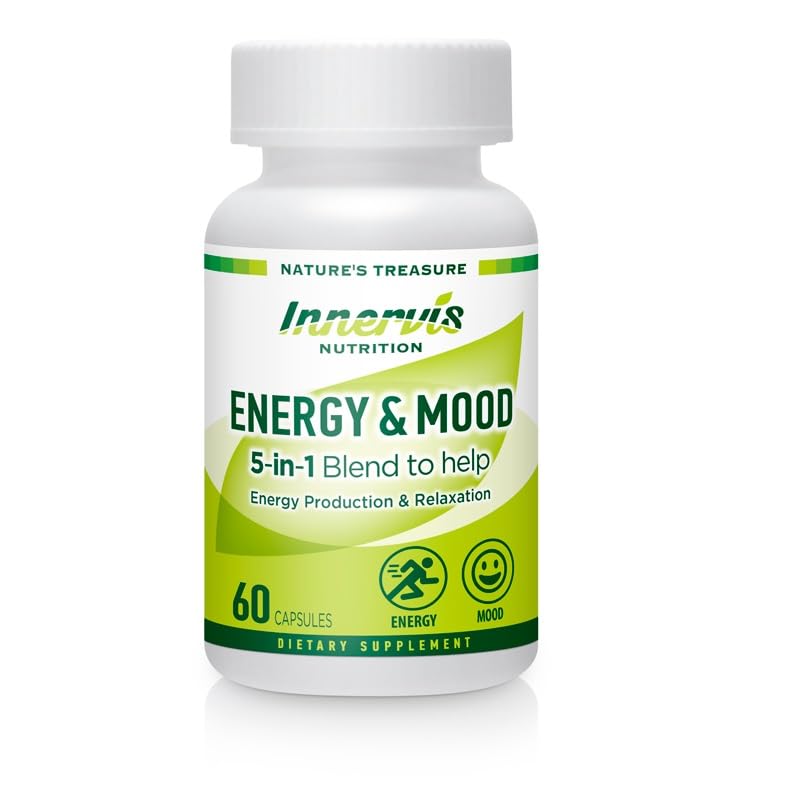 INNERVISNUTRITION Energy & Mood Blend with Magnesium & Ashwagandha