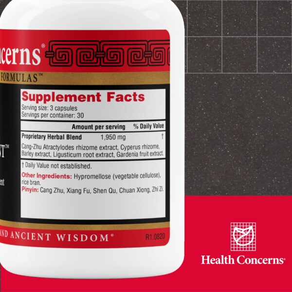 Version 1.0.0 Frasco suplemento Escape Restraint 90 cápsulas Health Concerns