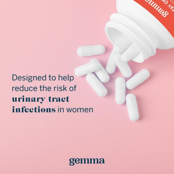 Frasco del suplemento Gemma apoyo urinario