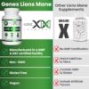 Frasco suplemento Genex Formulas Lions Mane