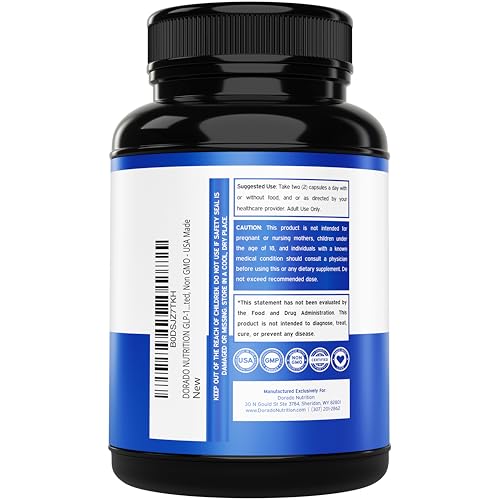 Frasco de suplemento GLP1 con ingredientes naturales