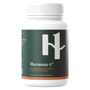 Version 1.0.0 Frasco suplemento Harmony-1 para salud intestinal 60 cápsulas