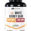 Frasco suplemento Healthfare extracto frijol blanco 7500mg