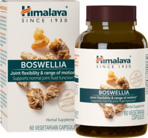 Frasco suplemento Himalaya Boswellia soporte articular