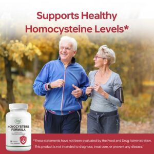 Version 1.0.0 Frasco suplemento HUJ fórmula homocisteína 60 cápsulas