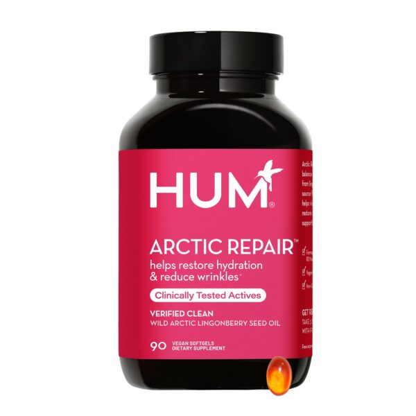 Frasco suplemento HUM Arctic Repair para piel clara