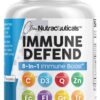 Frasco de suplemento inmune Clean Nutraceuticals 8 en 1