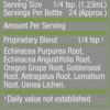 frasco suplemento inmunológico echinacea extracto herbal 30 ml