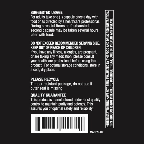 Frasco de suplemento Invite Health Energy Hx