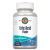 Frasco de suplemento KAL Uric Acid Flush 60 cápsulas veganas