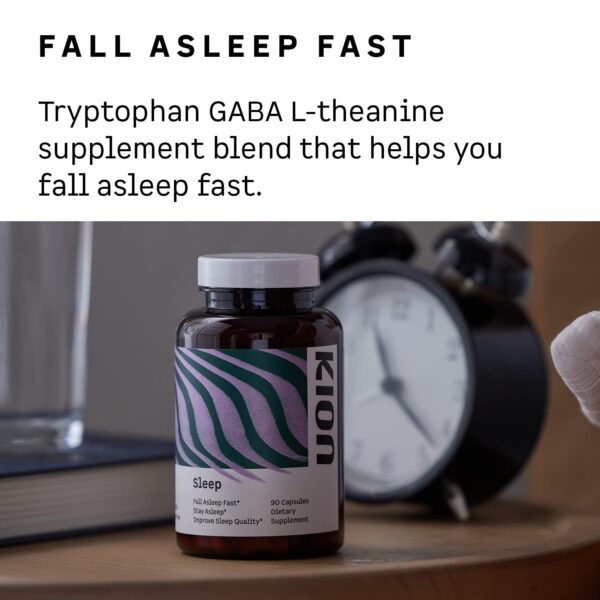 Version 1.0.0 Frasco suplemento Kion Sleep 90 cápsulas