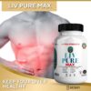 Frasco del suplemento Liv Pure Max para desintoxicación hepática