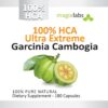 Frasco suplemento MagixLabs Garcinia Cambogia 100% HCA natural