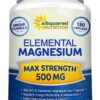 Version 1.0.0 Frasco de suplemento magnesio 500mg aSquared Nutrition