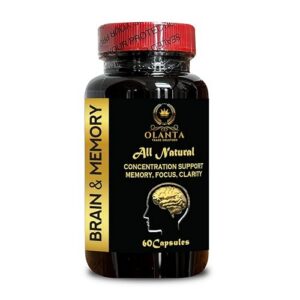 Frasco suplemento memoria enfoque OLANTA TRADE SOLUTION