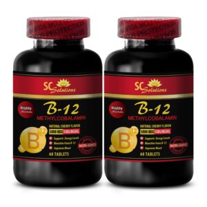 Metilcobalamina cápsulas vitamina B-12 5000 paquete