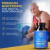 Frasco de suplemento Mind Restore para la salud cerebral