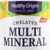 Frasco suplemento minerales quelados Healthy Origins